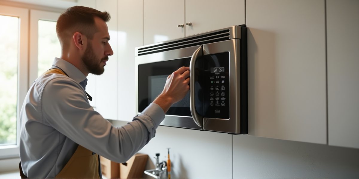 Современная сенсорная микроволновка