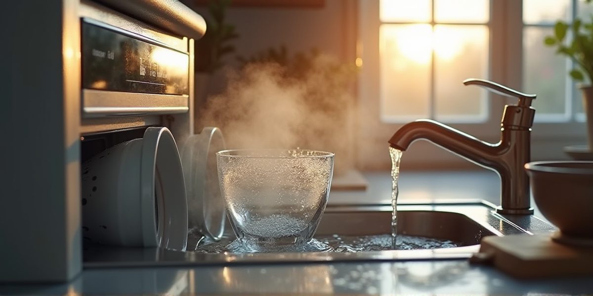 Сравнение посудомойки и ручной мойки